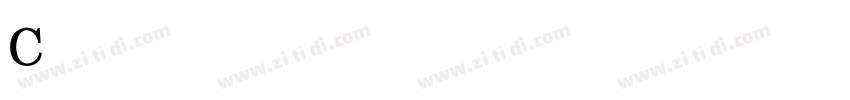 Century Schoolbook字体转换